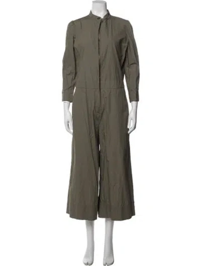 Pre-owned Goop G. Label Jumpsuit In Green