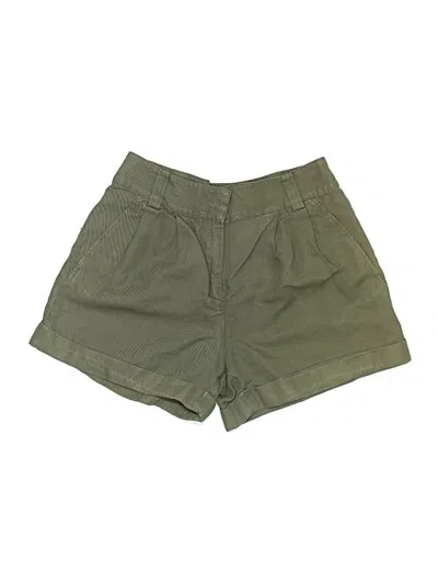 Pre-owned Goop G. Label Khaki Shorts In Green