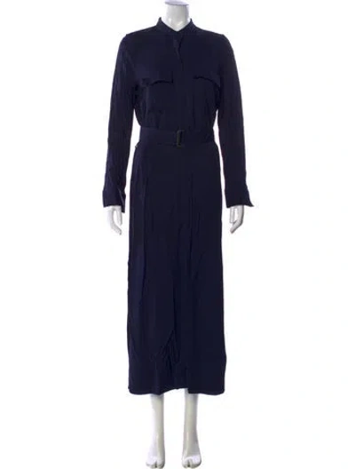 Pre-owned Goop G. Label Long Dress In Blue