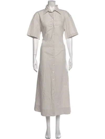 Pre-owned Goop G. Label Long Dress In Neutral