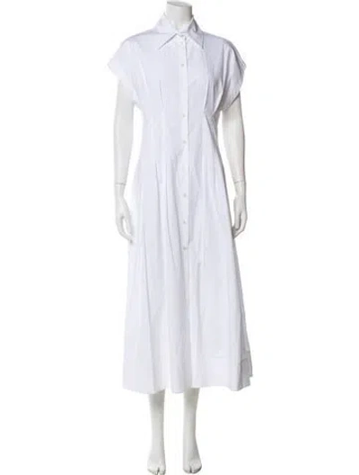 Pre-owned Goop G. Label Long Dress In White