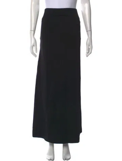Pre-owned Goop G. Label Long Skirt In Black
