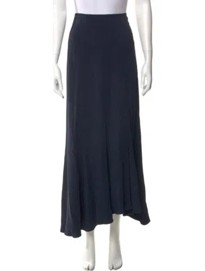Pre-owned Goop G. Label Long Skirt In Blue