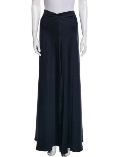 Pre-owned Goop G. Label Long Skirt In Blue