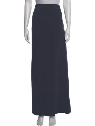 Pre-owned Goop G. Label Long Skirt In Blue