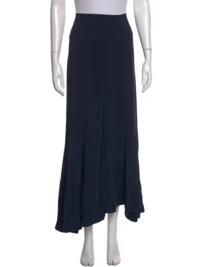 Pre-owned Goop G. Label Long Skirt In Blue