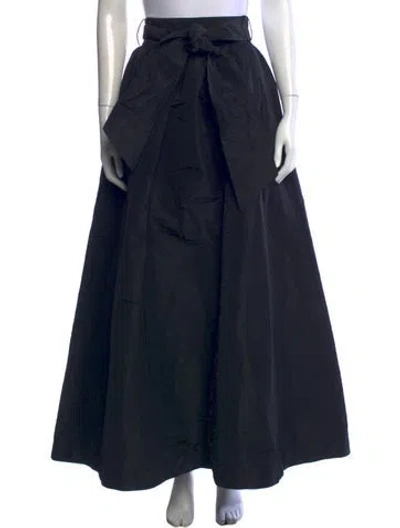 Pre-owned Goop G. Label Long Skirt W/ Tags In Black