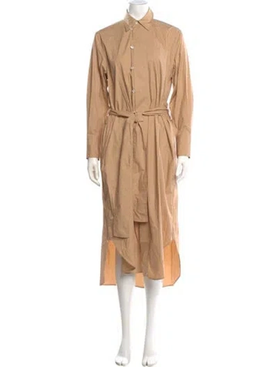 Pre-owned Goop G. Label Midi Length Dress In Neutral