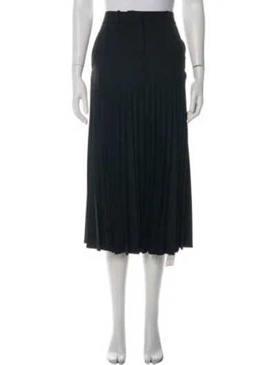 Pre-owned Goop G. Label Midi Length Skirt In Black