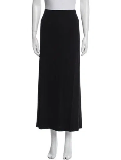 Pre-owned Goop G. Label Midi Length Skirt In Blue