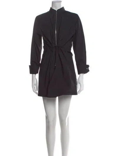 Pre-owned Goop G. Label Mini Dress In Gray