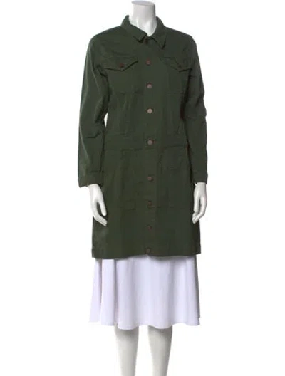 Pre-owned Goop G. Label Mini Dress In Green