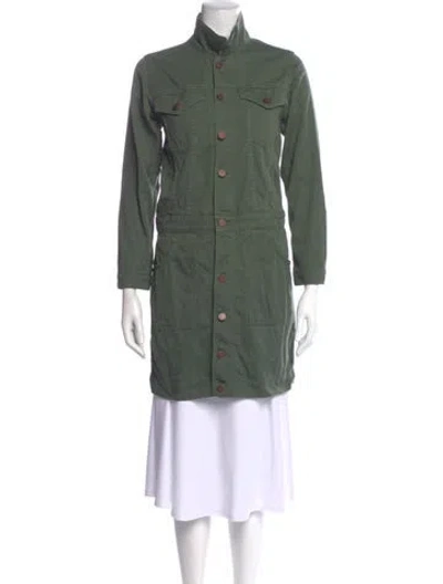 Pre-owned Goop G. Label Mini Dress In Green