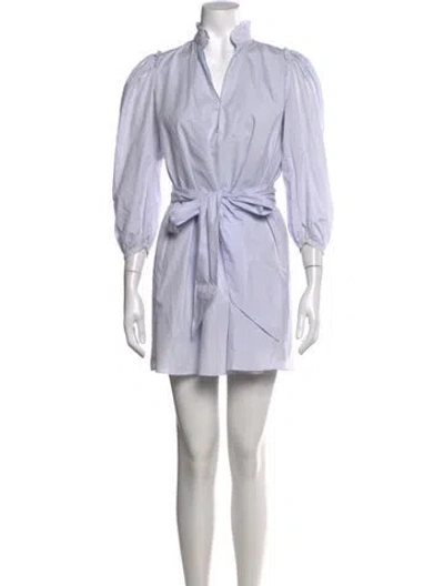 Pre-owned Goop G. Label Mini Dress In Purple