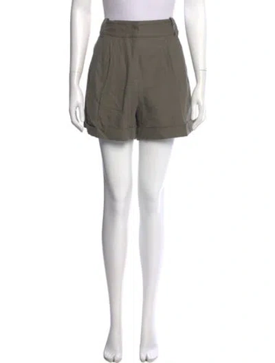 Pre-owned Goop G. Label Mini Shorts In Neutral