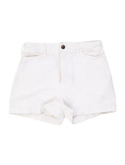 Pre-owned Goop G. Label Mini Shorts In White