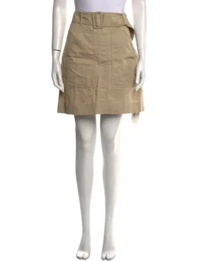 Pre-owned Goop G. Label Mini Skirt In Neutral