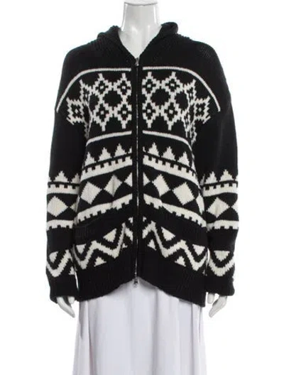 Pre-owned Goop G. Label Printed Jacket In Black