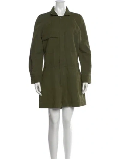 Pre-owned Goop G. Label Romper In Green