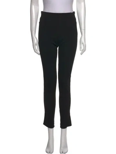 Pre-owned Goop G. Label Skinny Leg Pants In Black