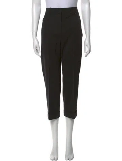 Pre-owned Goop G. Label Straight Leg Pants In Black