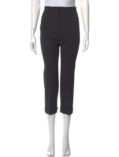 Pre-owned Goop G. Label Straight Leg Pants In Black