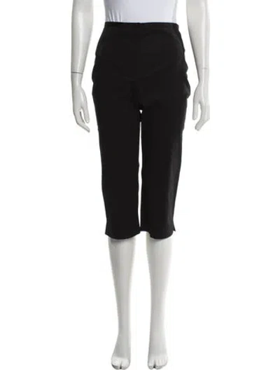Pre-owned Goop G. Label Straight Leg Pants In Black