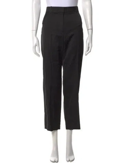 Pre-owned Goop G. Label Straight Leg Pants In Black