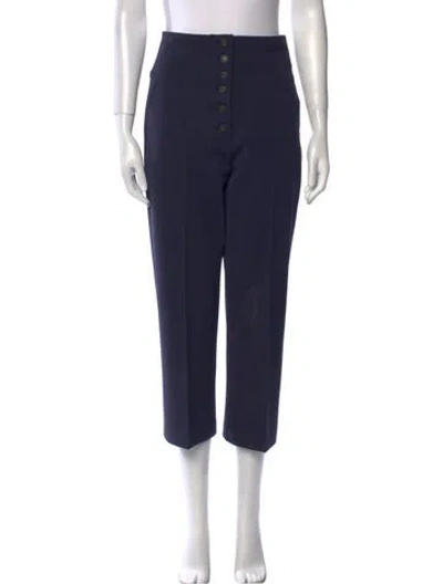 Pre-owned Goop G. Label Straight Leg Pants In Blue