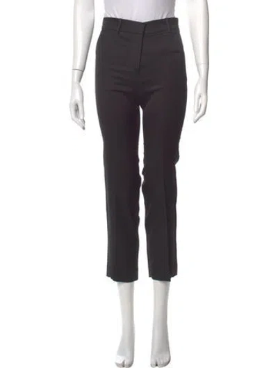 Pre-owned Goop G. Label Straight Leg Pants In Gray