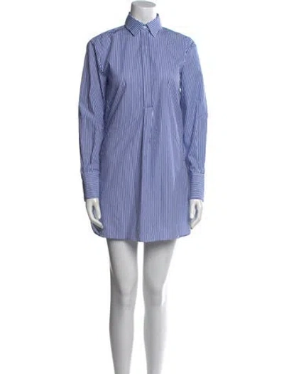 Pre-owned Goop G. Label Striped Mini Dress In Multi