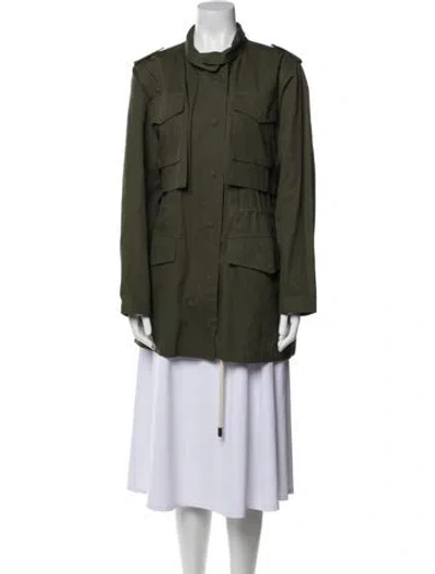 Pre-owned Goop G. Label Utility Jacket In Green