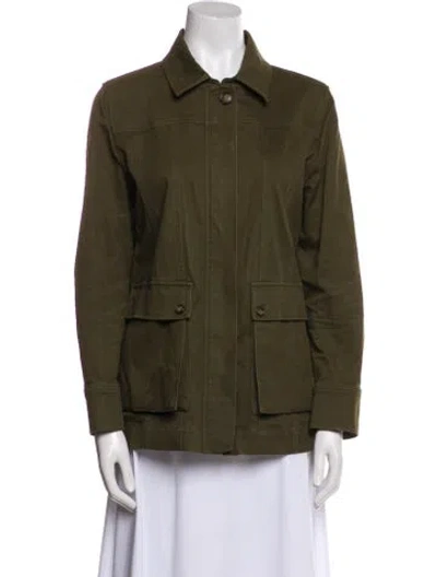 Pre-owned Goop G. Label Utility Jacket In Green