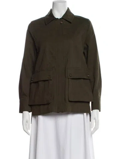 Pre-owned Goop G. Label Utility Jacket In Green