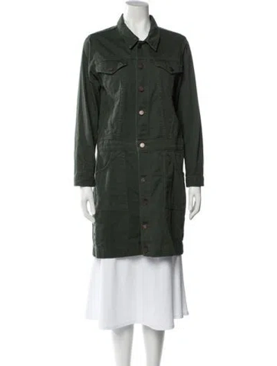 Pre-owned Goop G. Label Utility Jacket In Green