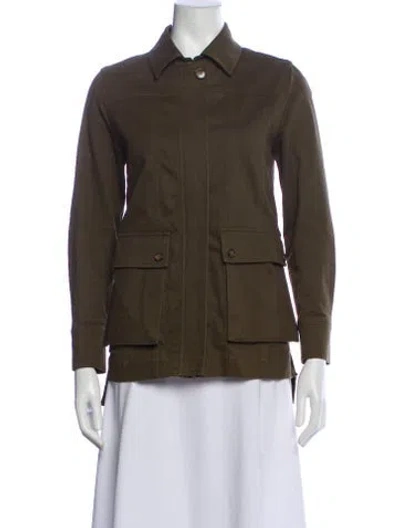Pre-owned Goop G. Label Utility Jacket In Green