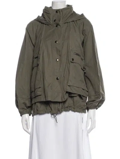 Pre-owned Goop G. Label Utility Jacket In Green