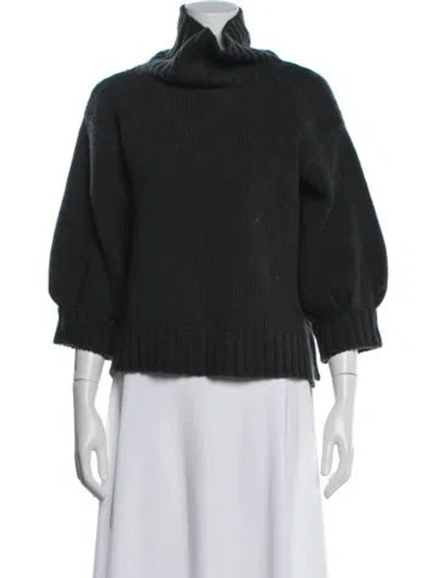 Pre-owned Goop G. Label Virgin Wool Turtleneck Sweater In Multi