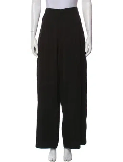 Pre-owned Goop G. Label Wide Leg Pants In Black