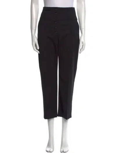 Pre-owned Goop G. Label Wide Leg Pants In Black