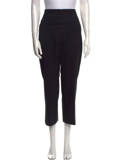 Pre-owned Goop G. Label Wide Leg Pants In Black