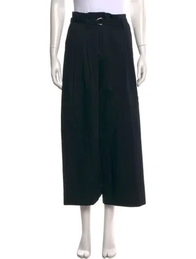 Pre-owned Goop G. Label Wide Leg Pants In Black