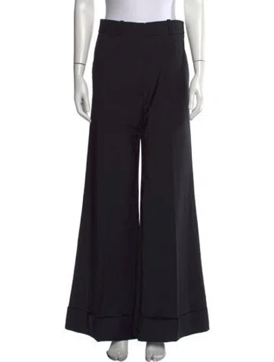 Pre-owned Goop G. Label Wide Leg Pants In Black