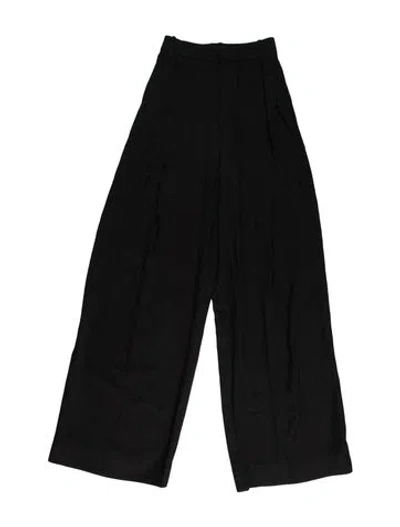 Pre-owned Goop G. Label Wide Leg Pants In Black