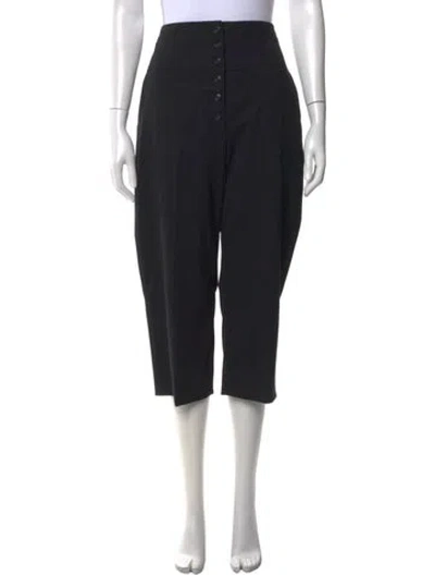 Pre-owned Goop G. Label Wide Leg Pants In Black