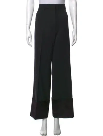 Pre-owned Goop G. Label Wide Leg Pants In Black