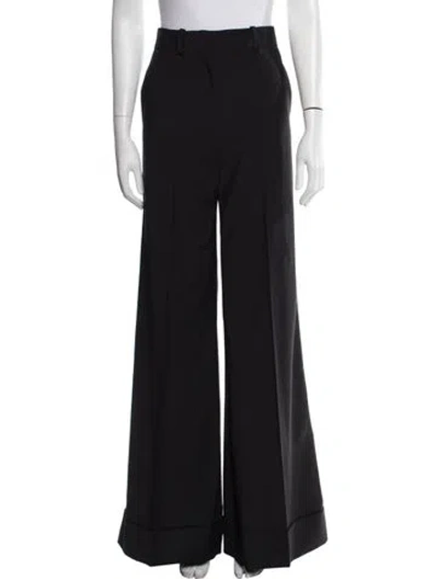 Pre-owned Goop G. Label Wide Leg Pants In Black