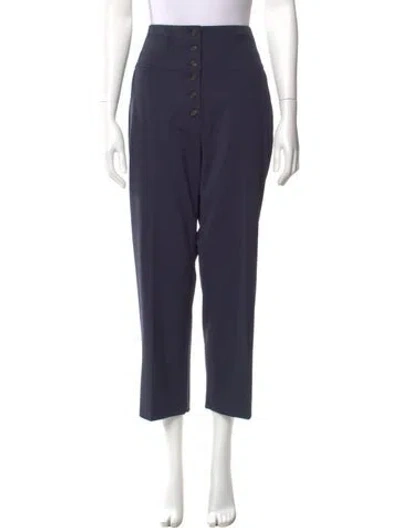 Pre-owned Goop G. Label Wide Leg Pants In Blue