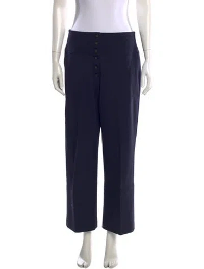 Pre-owned Goop G. Label Wide Leg Pants In Blue