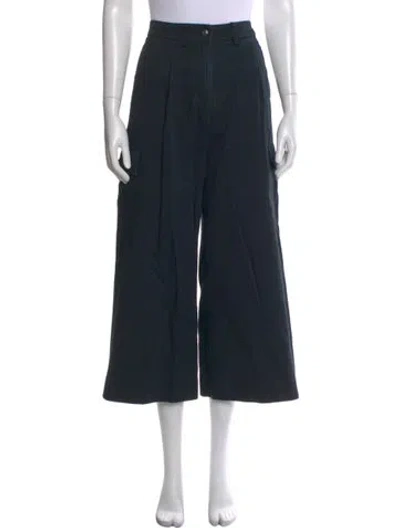 Pre-owned Goop G. Label Wide Leg Pants In Blue